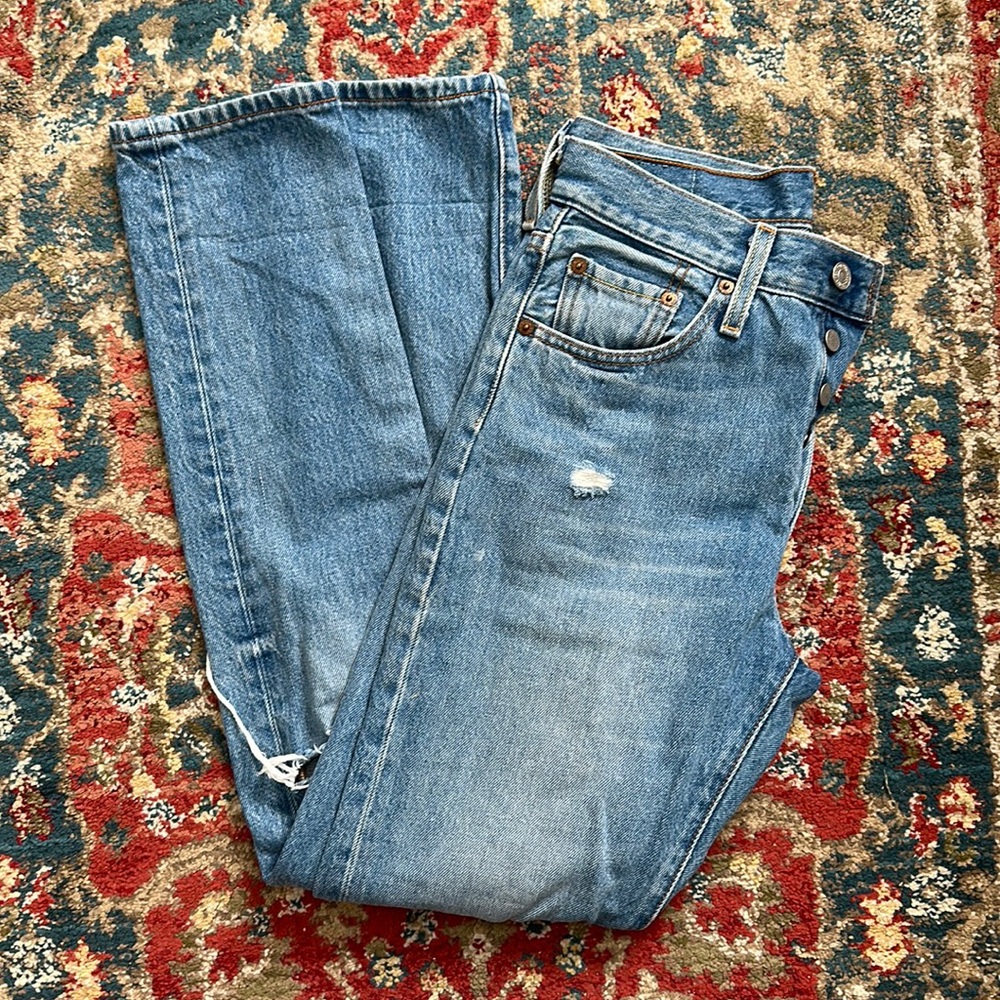 Levis 501’s skinny jeans